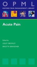 Abbildung von: Acute Pain - Oxford University Press