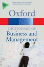 Cover: A Dictionary of Business and Management - Oxford University Press