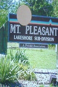 Cover: Mt. Pleasant Lakeshore Sub-division: A Private Association - Lulu.com