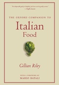 Cover: The Oxford Companion to Italian Food - Oxford University Press Inc