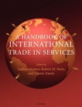 Cover: A Handbook of International Trade in Services - Oxford University Press