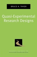 Cover: Quasi-Experimental Research Designs - Oxford University Press Inc