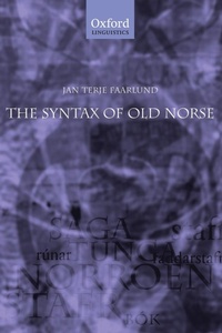 Abbildung von: The Syntax of Old Norse - Oxford University Press