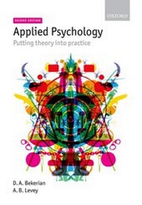 Enlarge image Cover: Applied Psychology - Oxford University Press