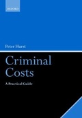 Cover: Criminal Costs - Oxford University Press