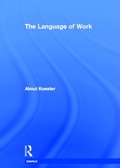 Cover: The Language of Work - Routledge