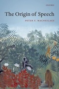 Cover: The Origin of Speech - Oxford University Press