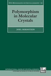 Enlarge image Cover: Polymorphism in Molecular Crystals - Oxford University Press