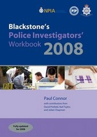 Abbildung von: Blackstone's Police Investigators' Workbook 2008 - Oxford University Press
