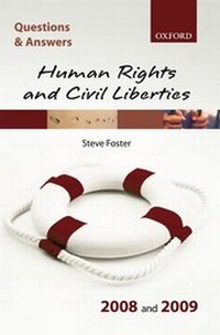 Enlarge image Cover: Human Rights and Civil Liberties 2008-2009 - Oxford University Press