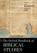 Cover: The Oxford Handbook of Biblical Studies - Oxford University Press