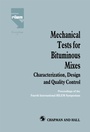 Cover: Mechanical Tests for Bituminous Mixes - Characterization, Design and Quality Control - Spon Press