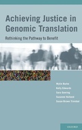 Cover: Achieving Justice in Genomic Translation - Oxford University Press Inc