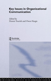 Enlarge image Cover: Key Issues in Organizational Communication - Routledge