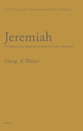 Cover: Jeremiah - Brill