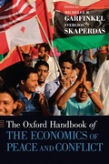 Cover: The Oxford Handbook of the Economics of Peace and Conflict - Oxford University Press Inc