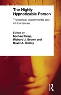 Cover: The Highly Hypnotizable Person - Brunner-Routledge