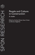 Cover: People and Culture in Construction - Routledge