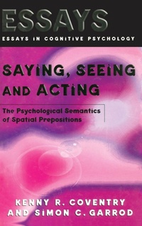 Abbildung von: Saying, Seeing and Acting - Psychology Press Ltd