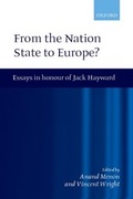 Cover: From the Nation State to Europe - Oxford University Press