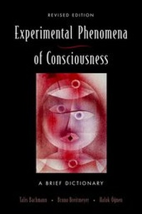 Abbildung von: Experimental Phenomena of Consciousness - Oxford University Press Inc