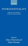Cover: Intratextuality - Oxford University Press