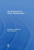 Cover: The Economics of Urban Transportation - Routledge