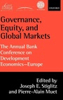Cover: Governance, Equity, and Global Markets - Oxford University Press
