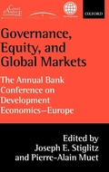 Cover: Governance, Equity, and Global Markets - Oxford University Press