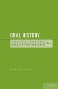 Cover: Oral History - Oxford University Press Inc