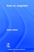 Cover: Routledge Philosophy GuideBook to Kant on Judgment - Routledge