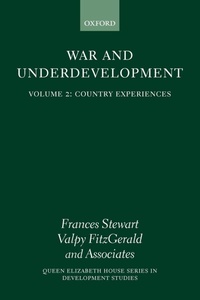 Enlarge image Cover: War and Underdevelopment: Volume 2: Country Experiences - Oxford University Press