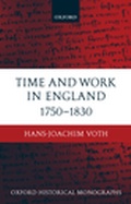 Cover: Time and Work in England 1750-1830 - Clarendon Press