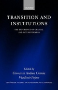 Cover: Transition and Institutions - Oxford University Press