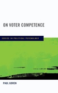 Cover: On Voter Competence - Oxford University Press Inc