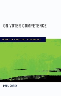 Enlarge image Cover: On Voter Competence - Oxford University Press Inc
