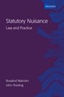 Cover: Statutory Nuisance Law and Practice - Oxford University Press