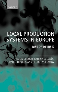 Enlarge image Cover: Local Production Systems in Europe: Rise or Demise? - Oxford University Press