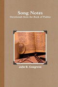 Cover: Song Notes: Devotionals From the Book of Psalms - Lulu.com