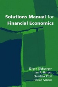 Enlarge image Cover: Solutions Manual for Financial Economics - Oxford University Press