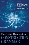 Cover: The Oxford Handbook of Construction Grammar - Oxford University Press Inc