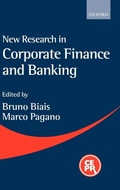 Cover: New Research in Corporate Finance and Banking - Oxford University Press