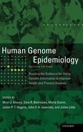 Cover: Human Genome Epidemiology, - Oxford University Press Inc