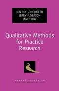 Cover: Qualitative Methods for Practice Research - Oxford University Press Inc