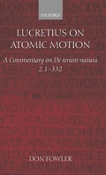 Cover: Lucretius on Atomic Motion - Oxford University Press