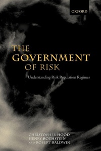 Enlarge image Cover: The Government of Risk - Oxford University Press