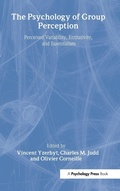 Cover: The Psychology of Group Perception - Psychology Press Ltd