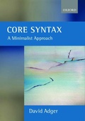Cover: Core Syntax - Oxford University Press
