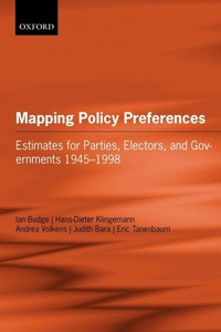 Enlarge image Cover: Mapping Policy Preferences - Oxford University Press