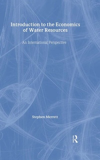 Enlarge image Cover: Introduction To The Economics Of Water Resources - Routledge